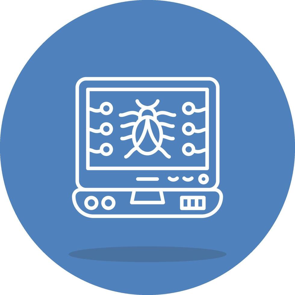 Bug Decorative Graphic Design Layout vector