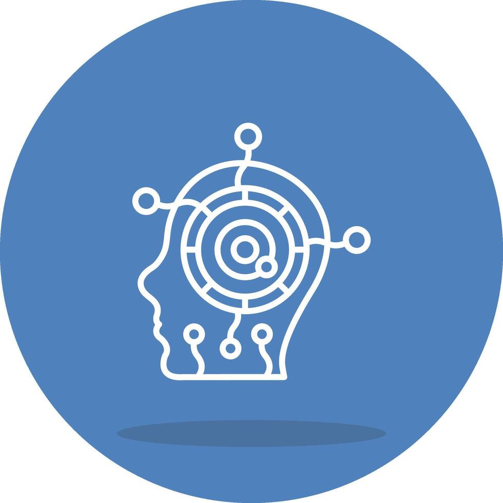 cyborg sistema ui gráfico elemento vector