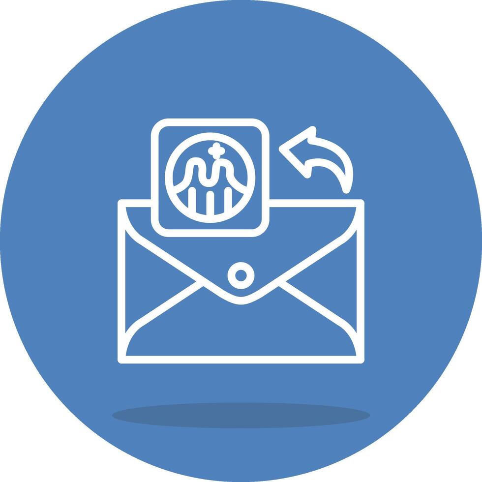 Email Graph Simplified Graphic Design Form vector