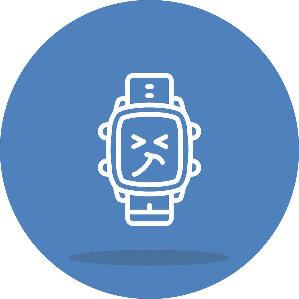 Watch Sneezing Dial System UI Graphic Element vector