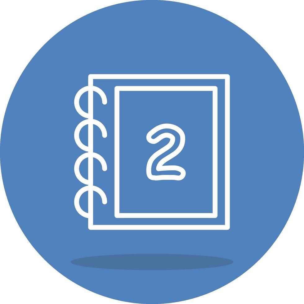 Math Two Distinct Visual Design Layout vector