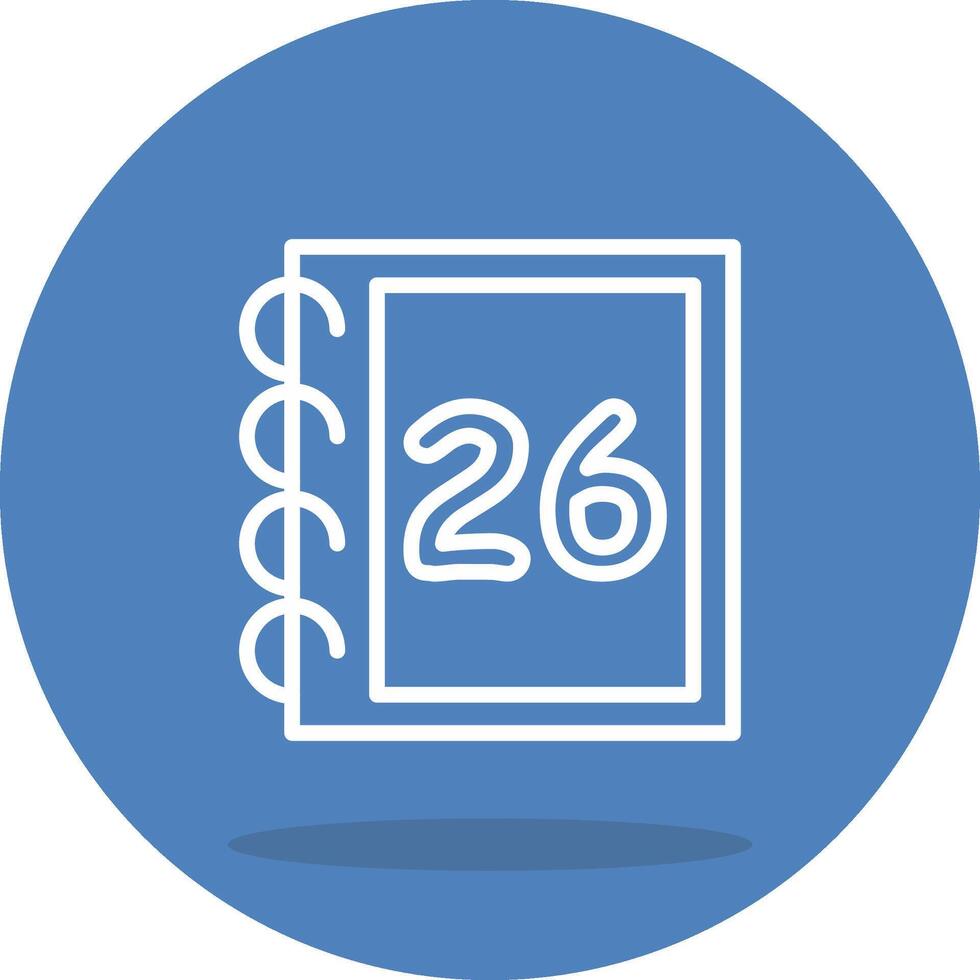 Math Twenty Six Optimized Web Graphic Layout vector