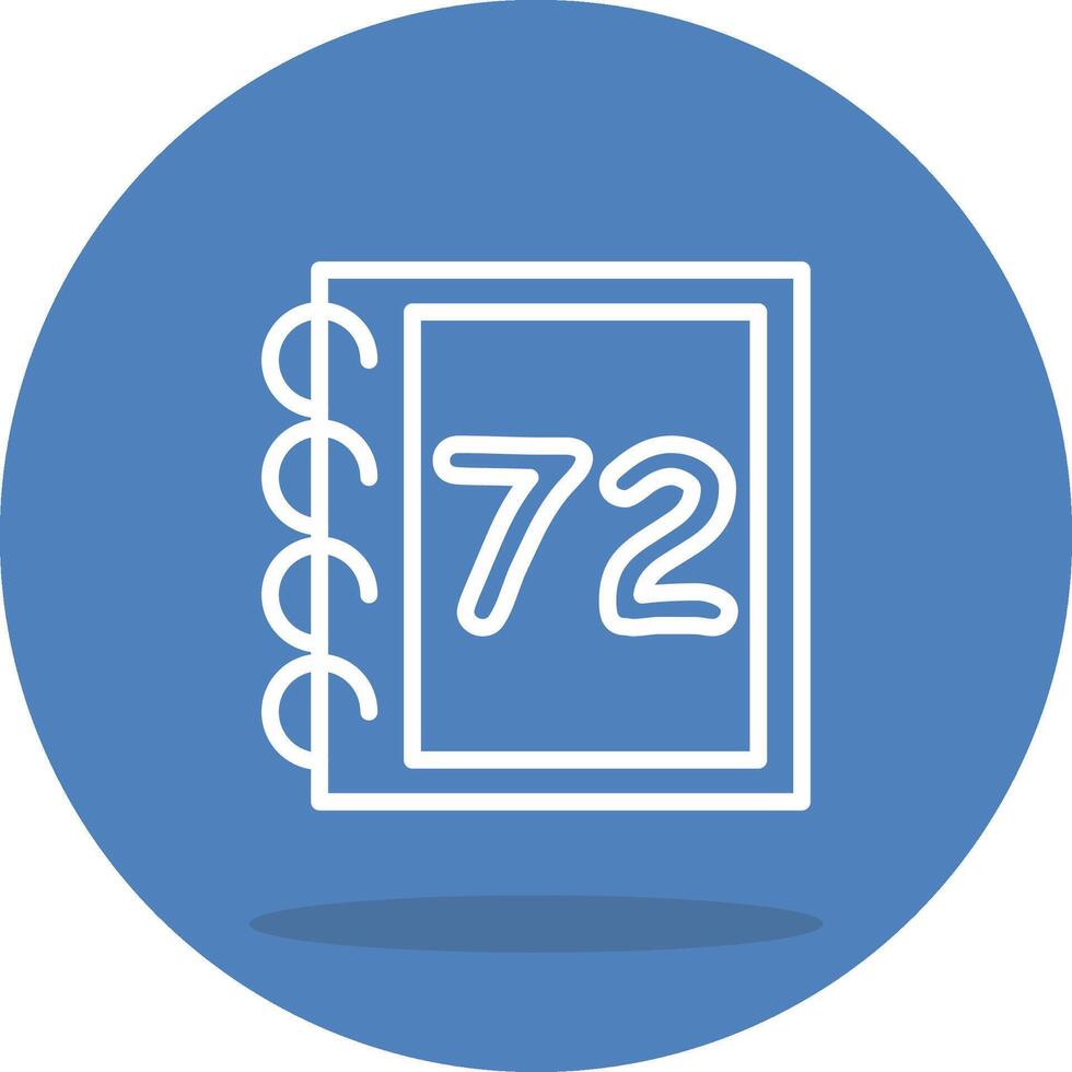 Math Seventy Two Optimized Mobile Graphic Layout vector