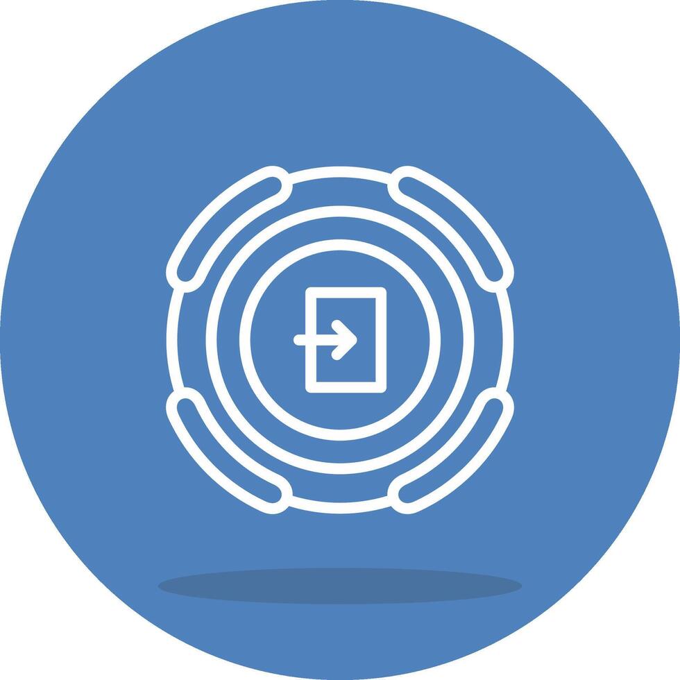 Exit Creative Design Element vector