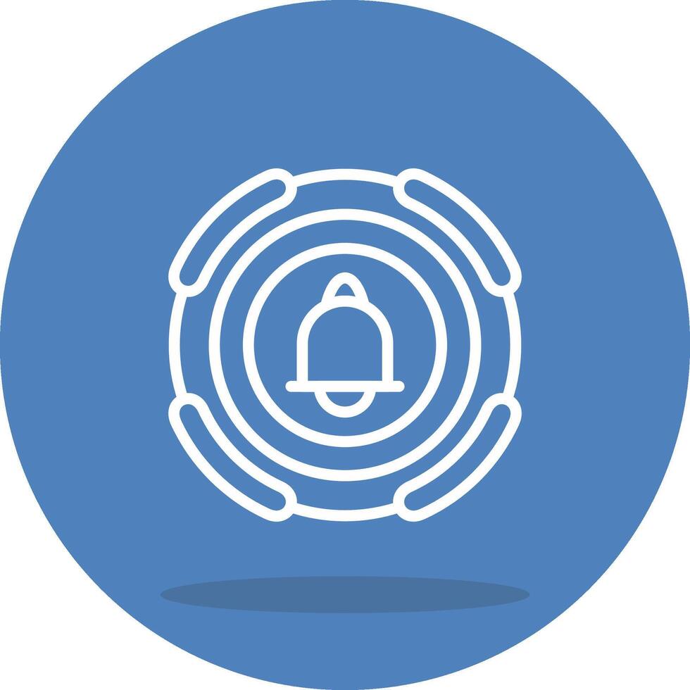 Alarm Structured Graphic Design Object vector