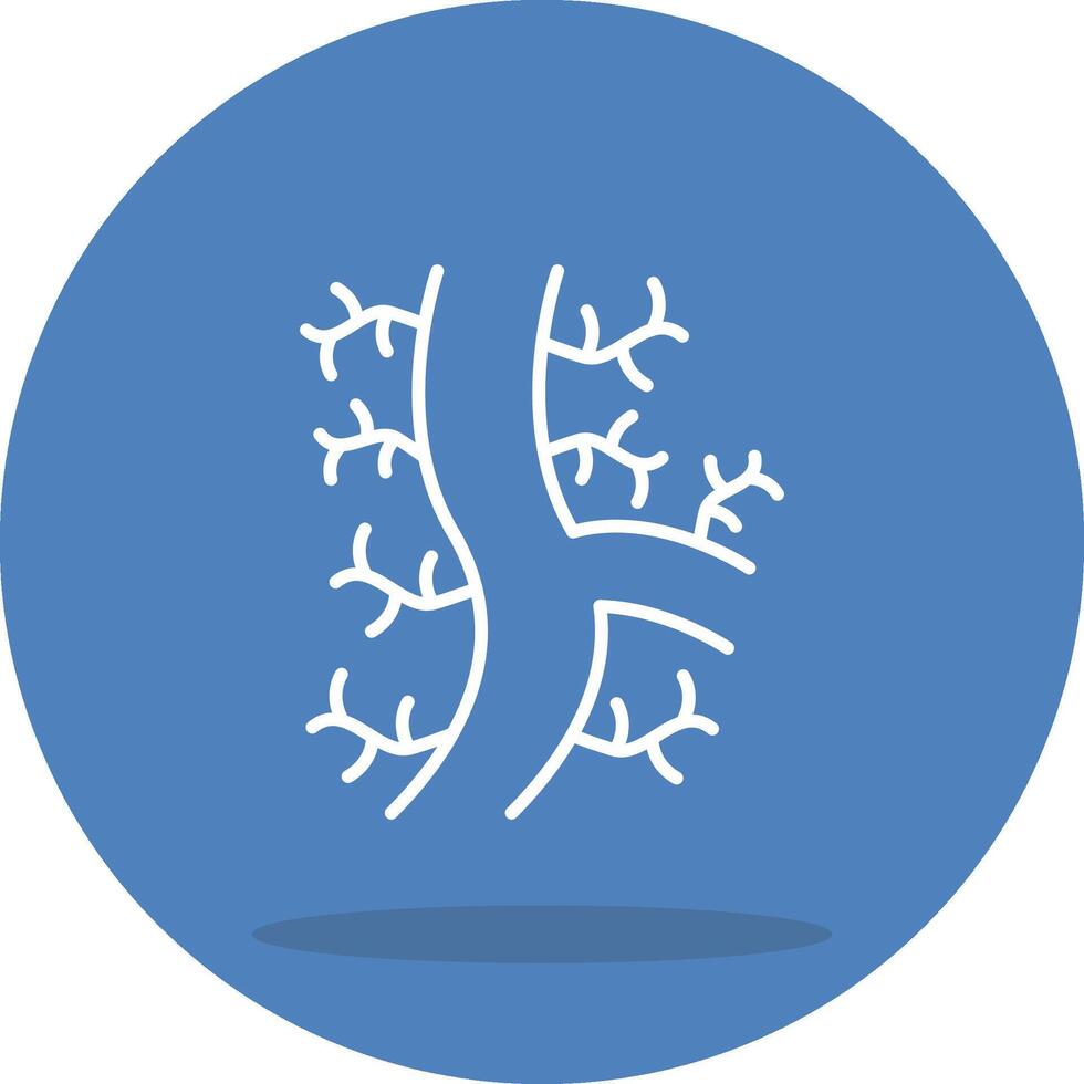 Veins Optimized Mobile Graphic Layout vector