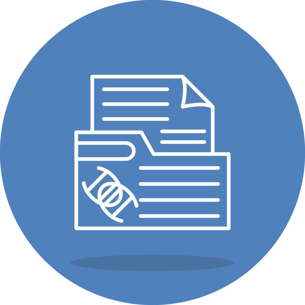 Genetic Testing Dynamic User Interface Graphic vector