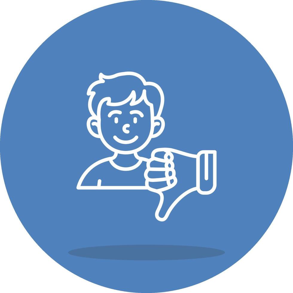 Negative Feedback Versatile UI Element vector