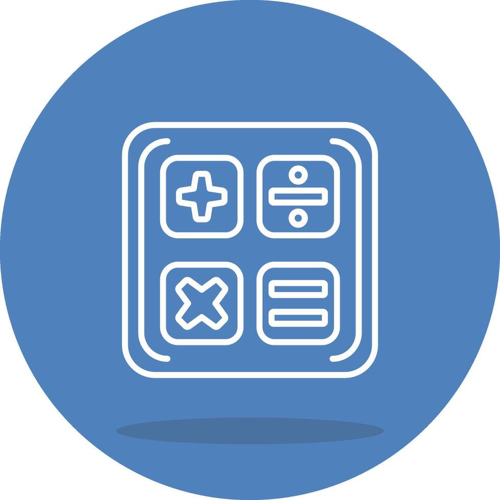 Math Symbols Consistent Design Graphic Layout vector