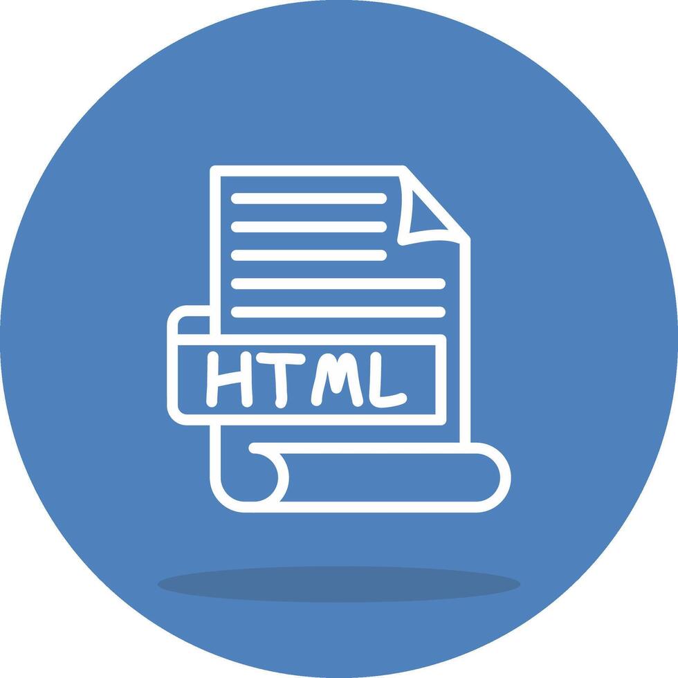 HTML Structured Flat Design vector
