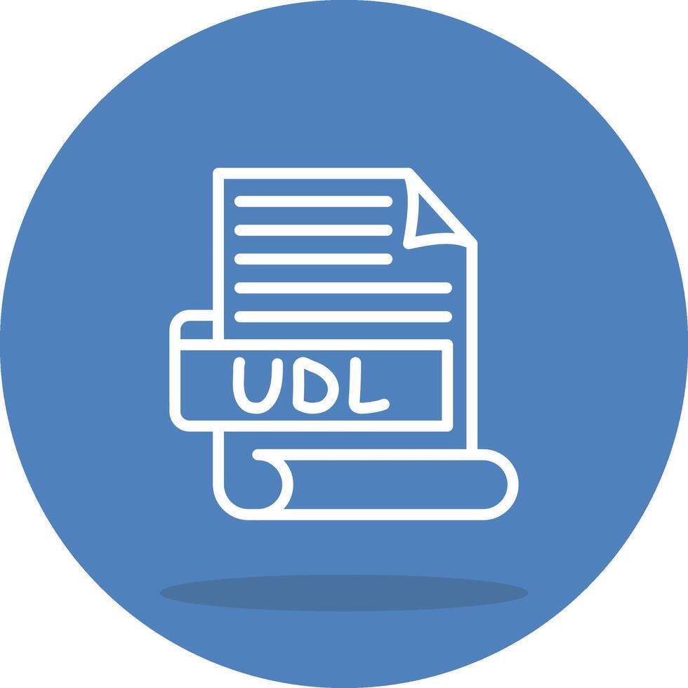 udl digital interfaz gráfico elemento vector