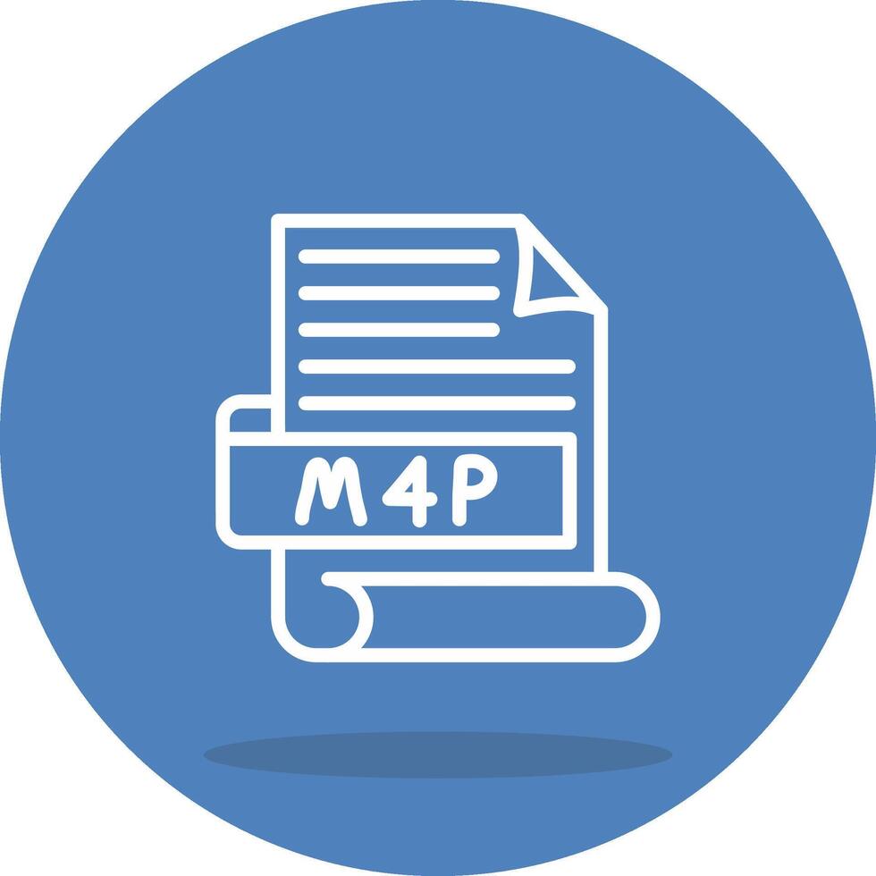 M4P Minimal UI Graphic Asset vector