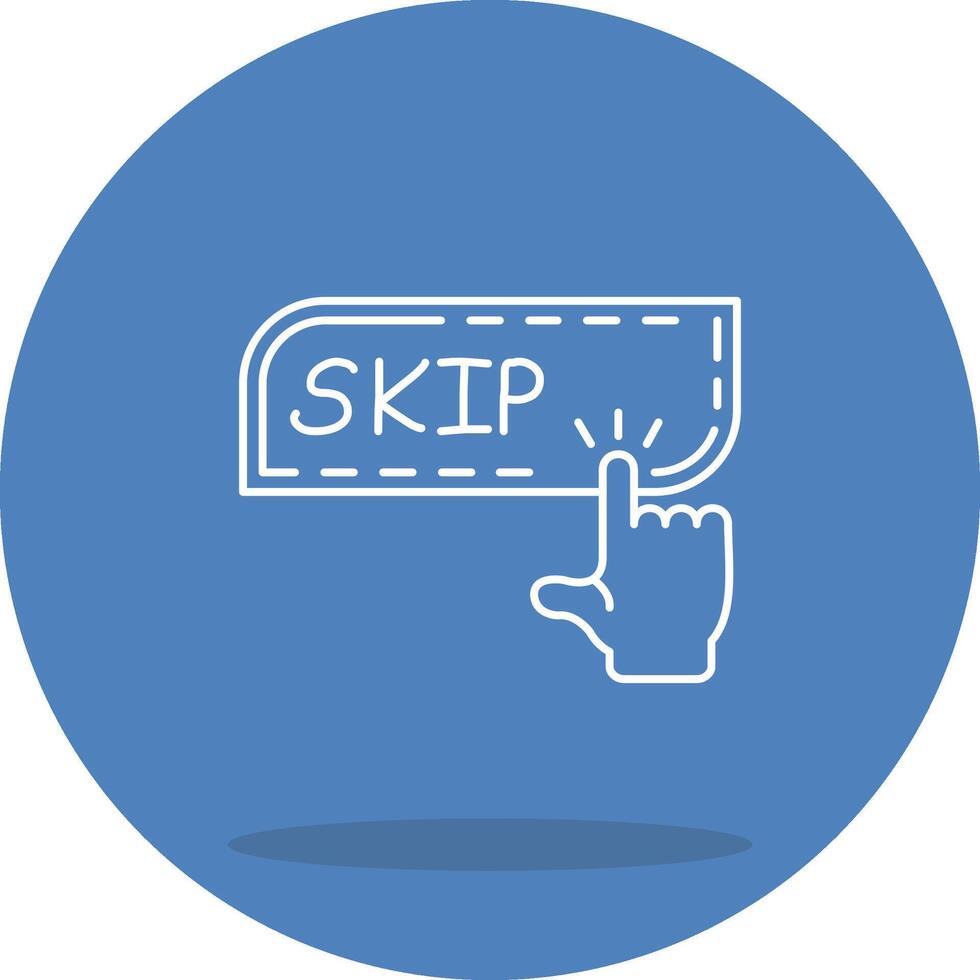 Skip Sharp Graphic Line Work vector