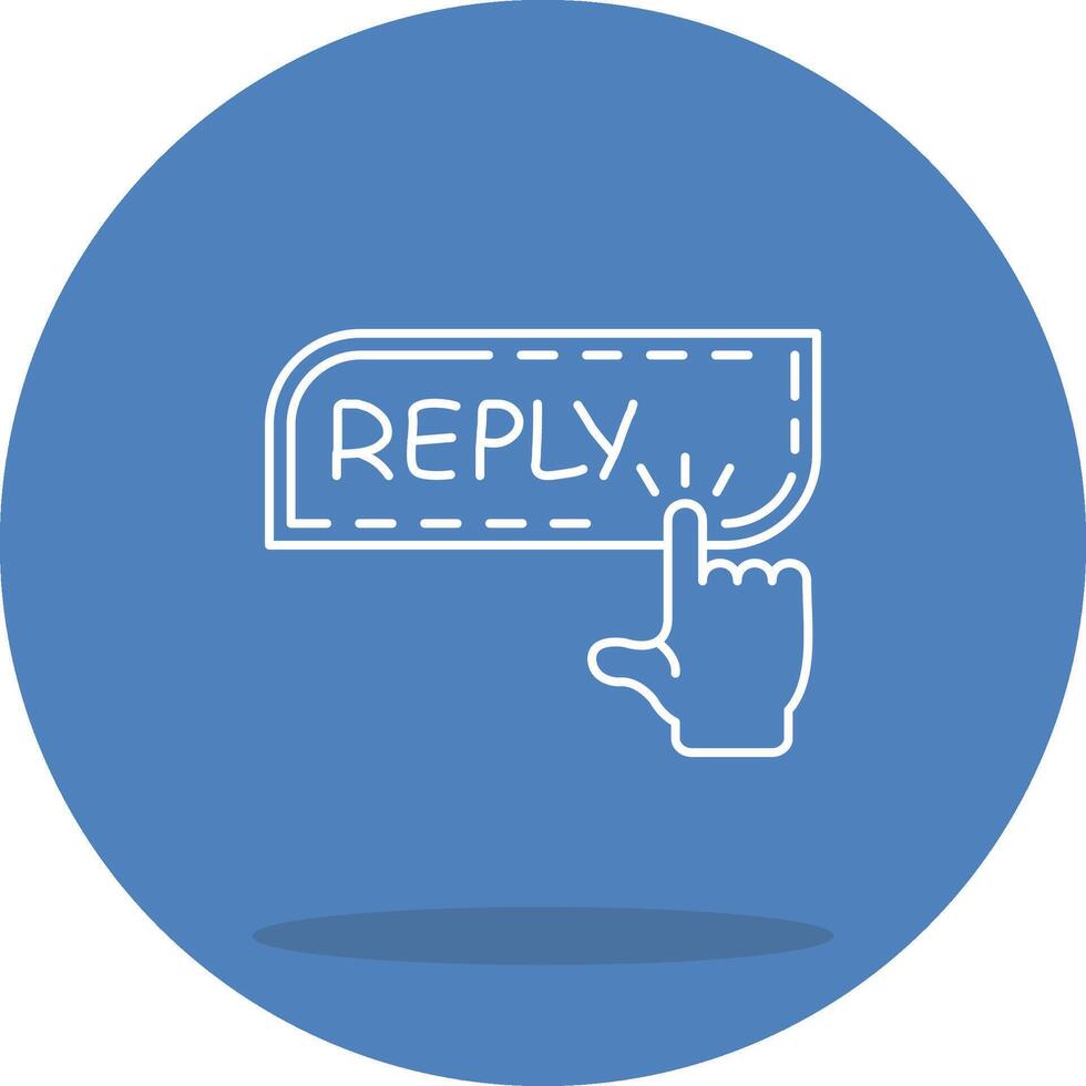 Reply Advanced UI Graphic Element vector