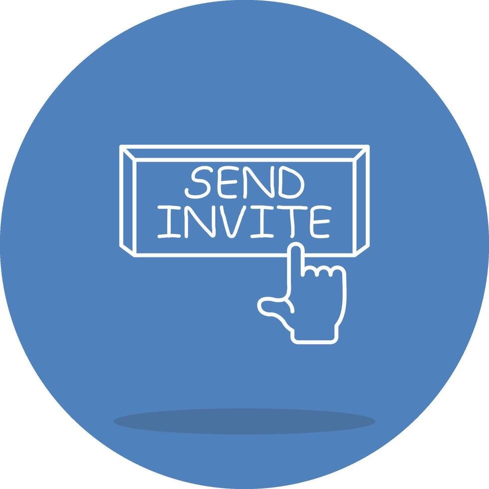 Send Invite Utility Focused Graphic Element vector