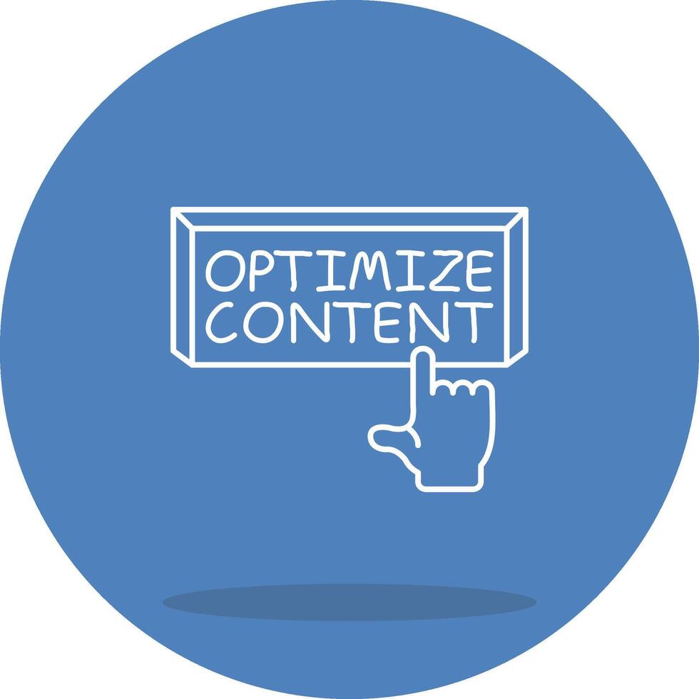 optimizar contenido optimizado web gráfico diseño vector