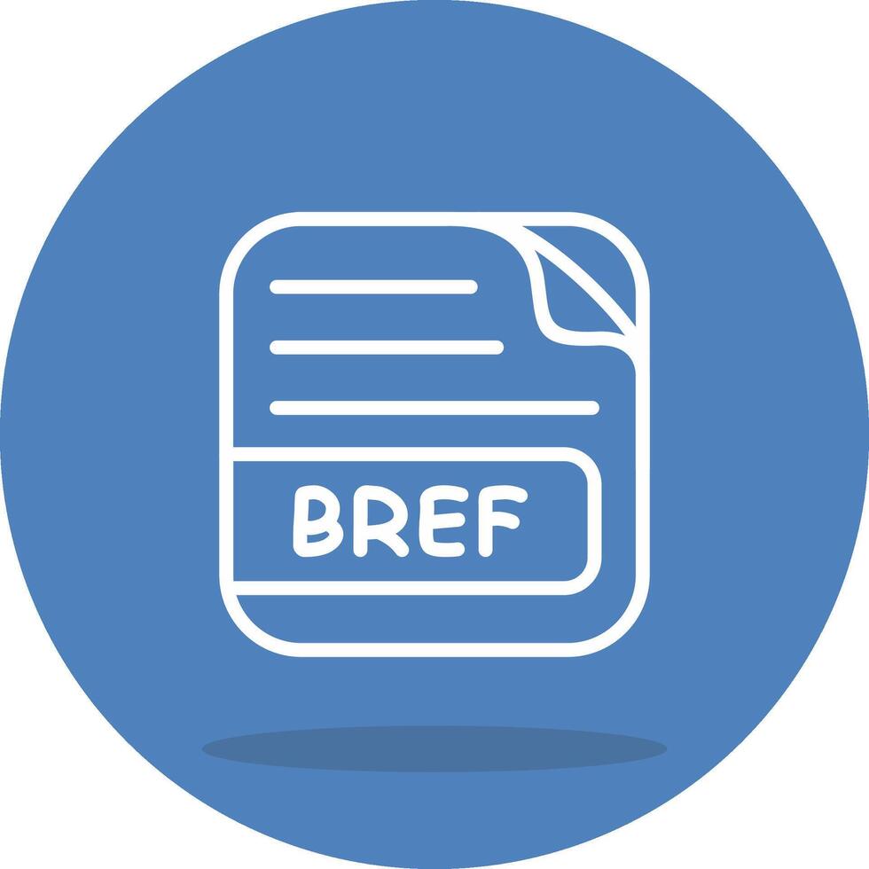 BREP File Unique UI Graphic Representation vector
