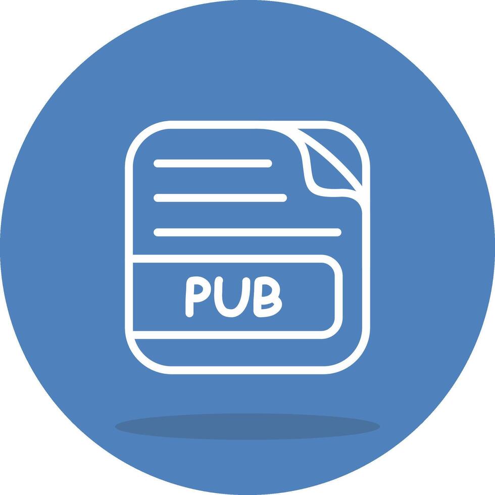 PUB File Strong Visual Graphic Form vector