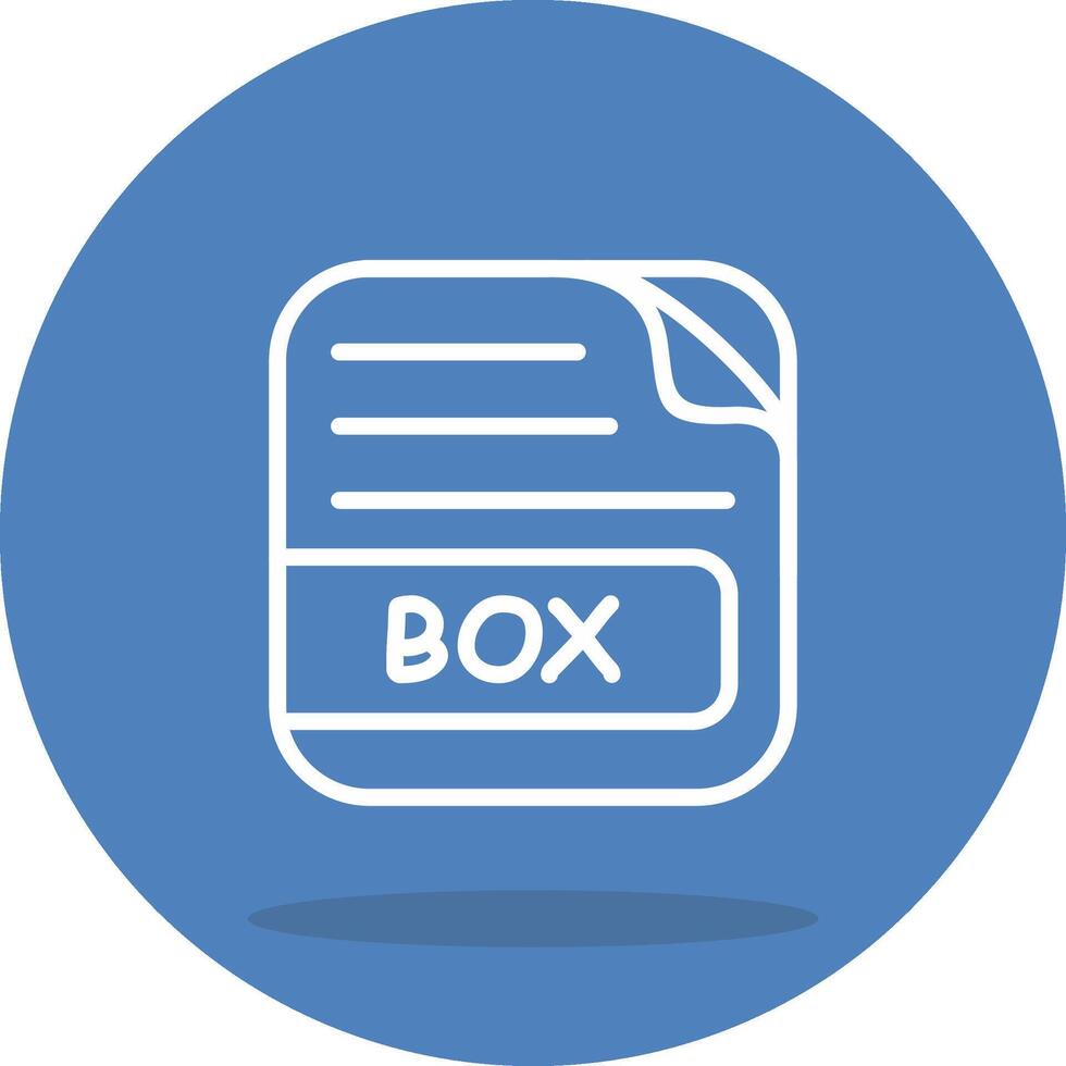BOX File Utility Driven Design vector