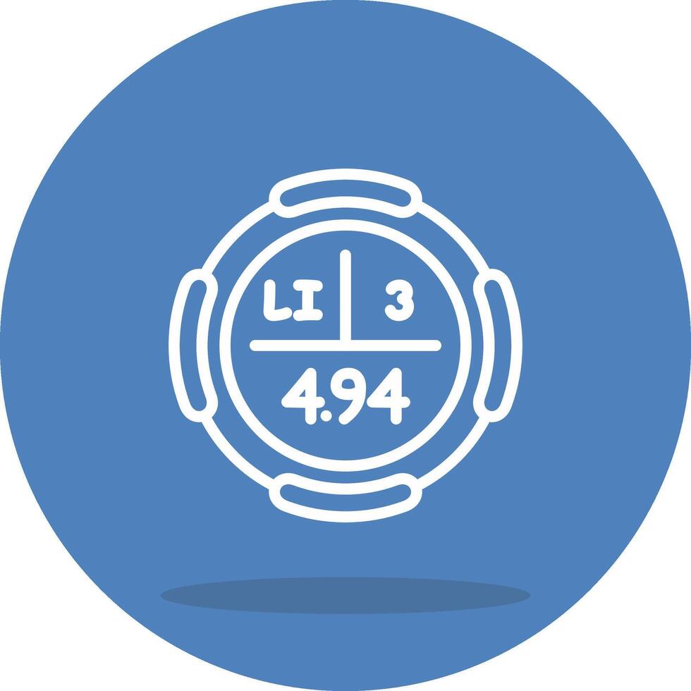 Lithium Streamlined Web Graphic Design vector