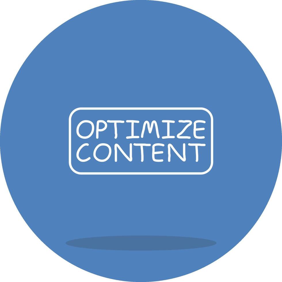 Optimize Content Application Interface Graphic Layout vector