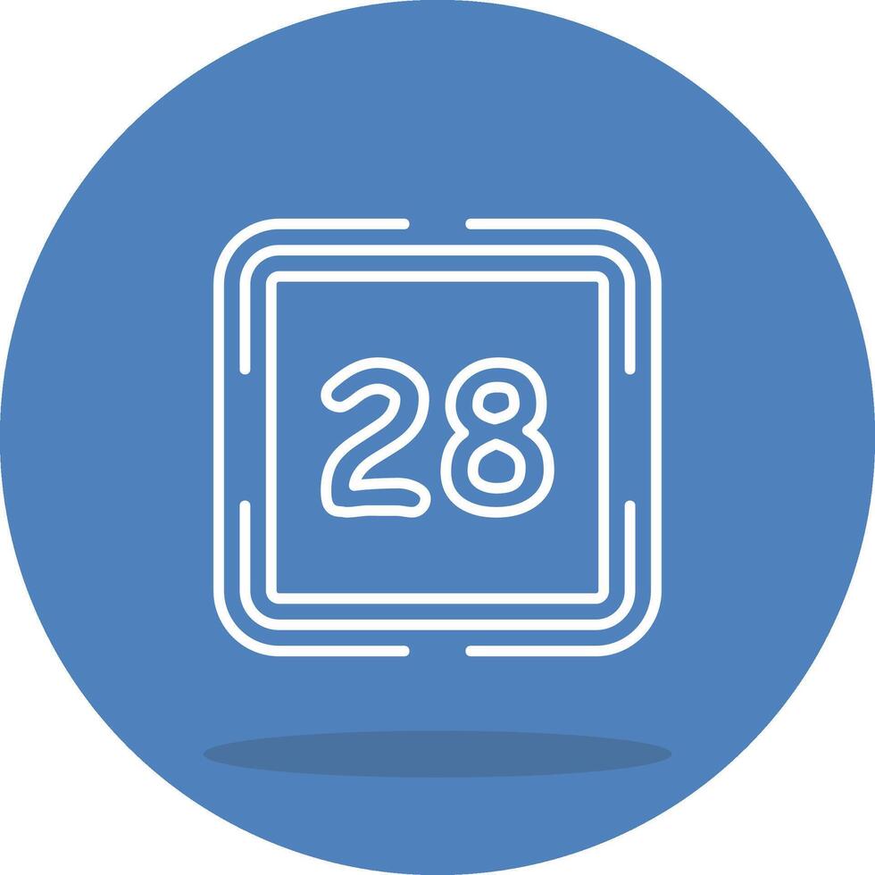 Counting Twenty Eight Functional UI Design Element vector