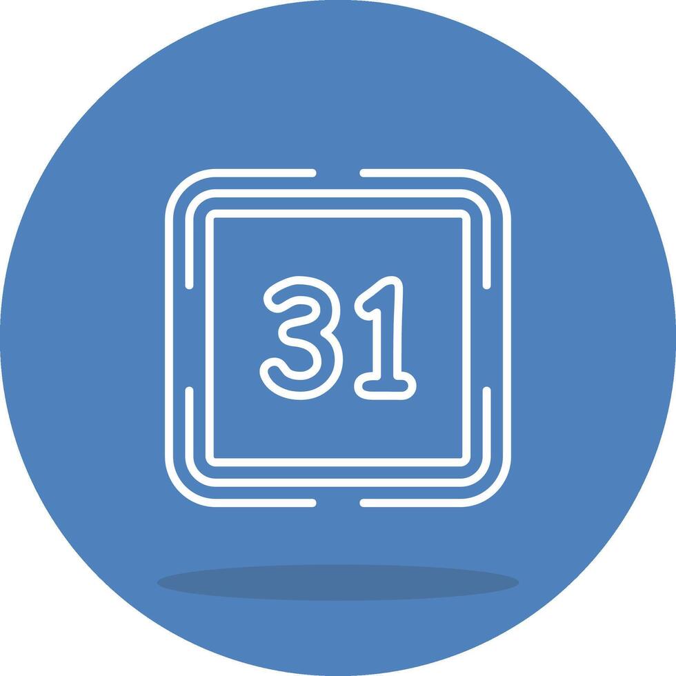 contando treinta uno enfocado ui gráfico elemento vector