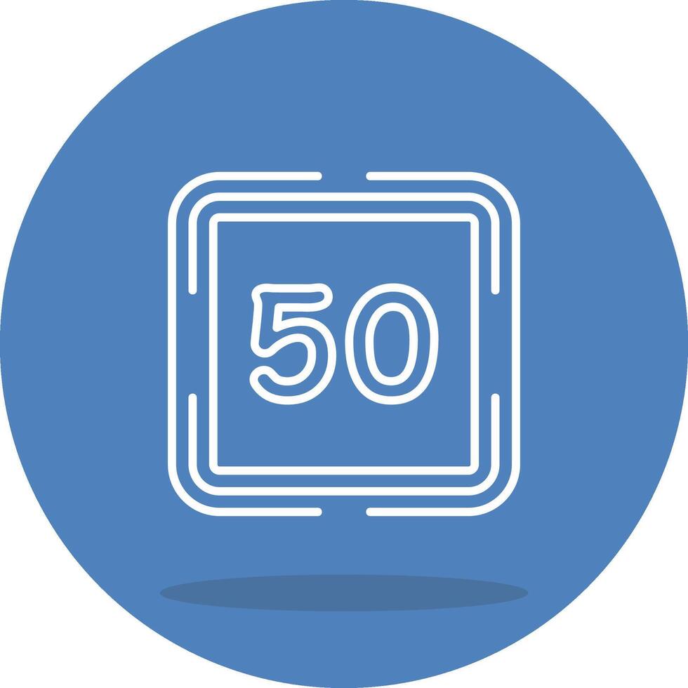 Counting Fifty Functional UI Design Element vector