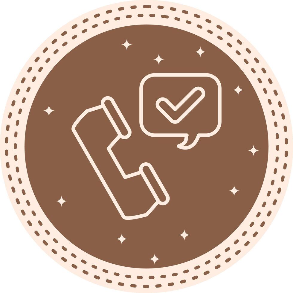 Call Accepted Advanced User Interface Asset vector