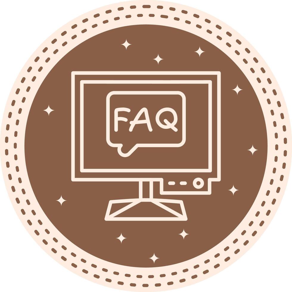 Faq Versatile Flat Design Asset vector