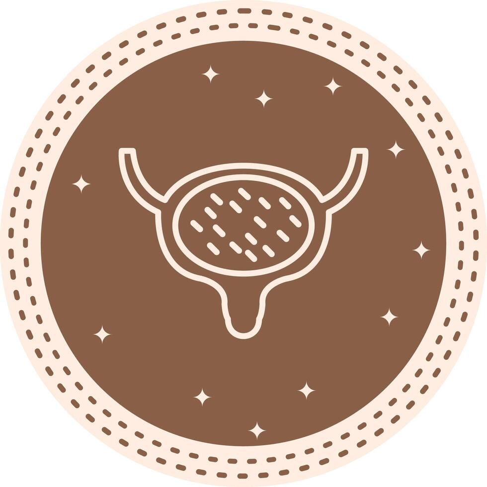 Bladder Concise Digital Graphic Sketch vector