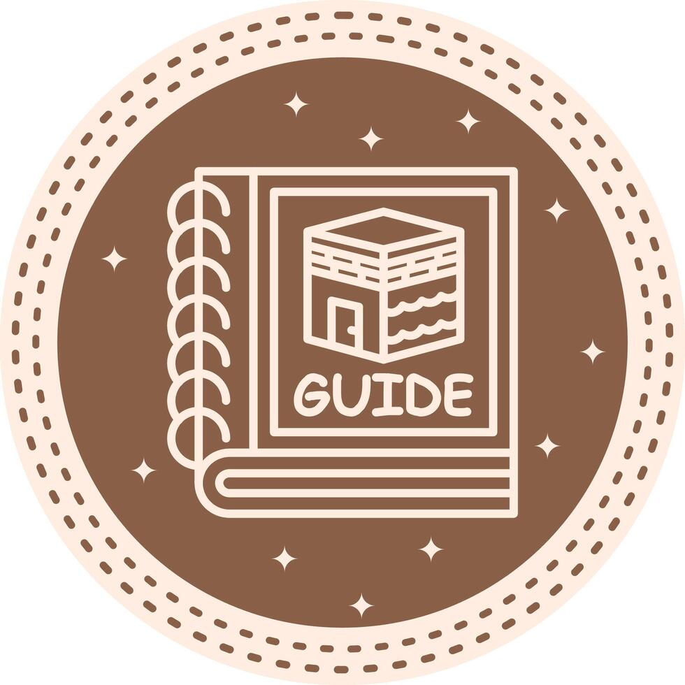 Hajj Guide Distinctive UX Design Shape vector