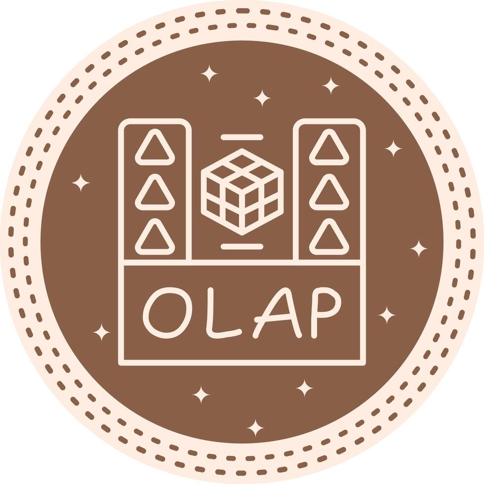 Olap Streamlined Visual Design Layout vector