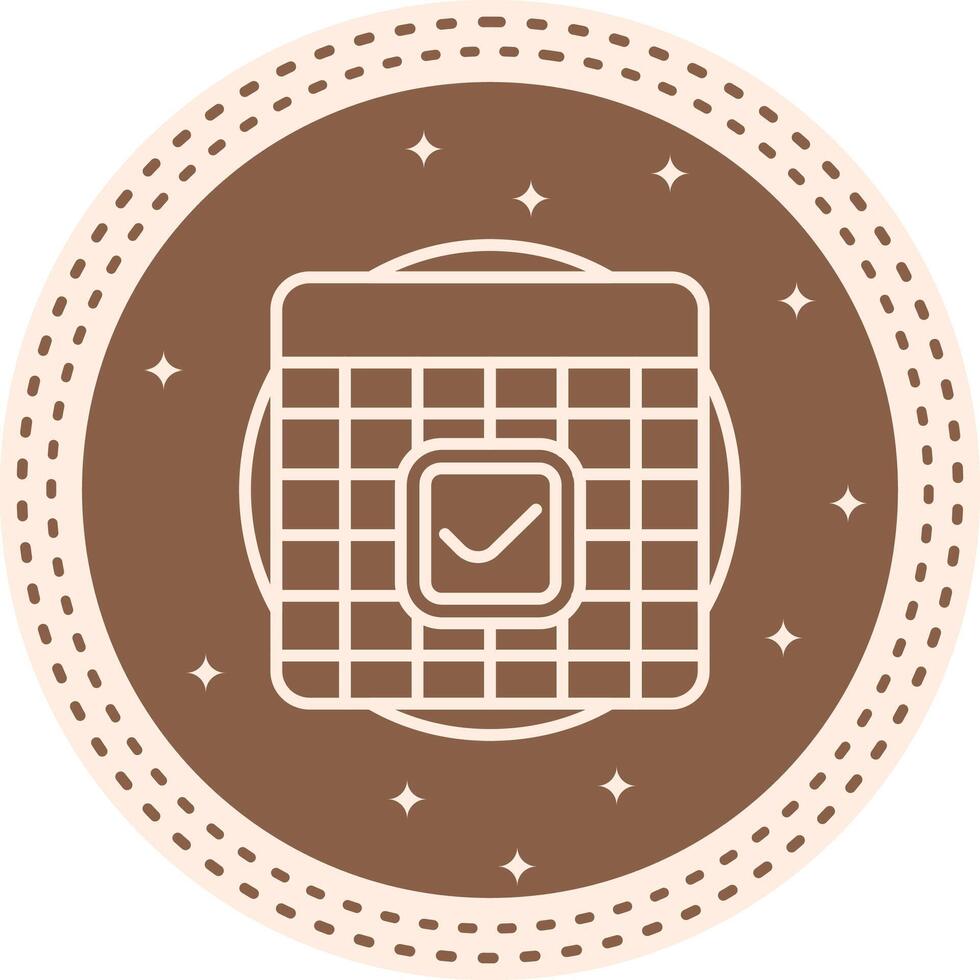 Grid Check Advanced Digital Layout vector