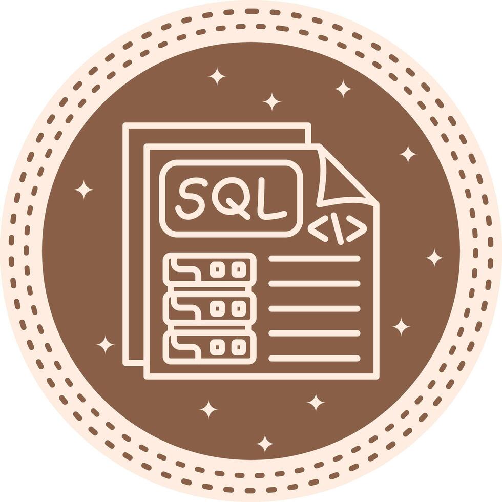 Sql Innovative Visual Design Asset vector