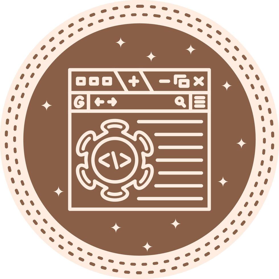 programación conciso ui diseño vector