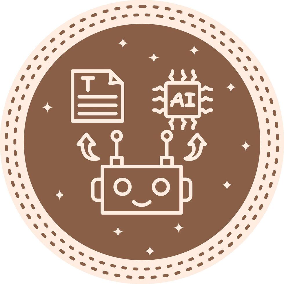 texto robot interactivo ux gráfico objeto vector