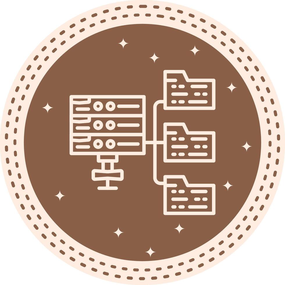 Server Classification Vibrant Web Design Element vector