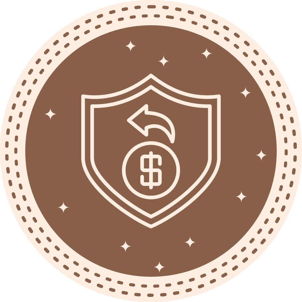 Money Back Abstract User Interface Shape vector