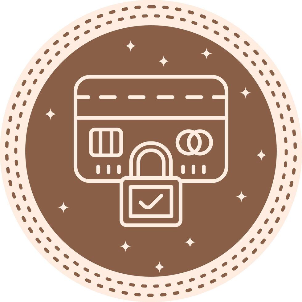 Secure Checkout Minimal Digital Graphic Element vector