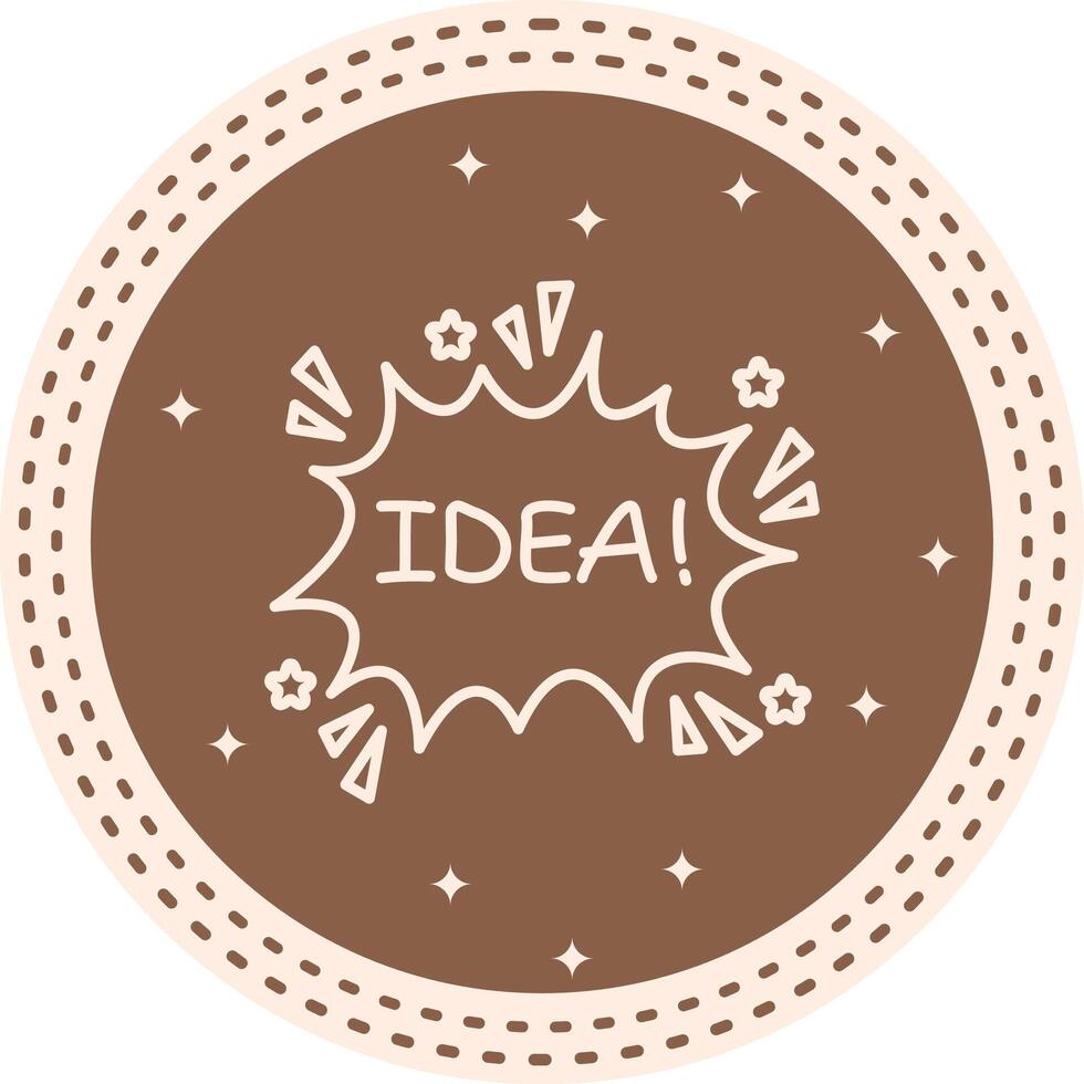 Idea Core User Interface Mark vector