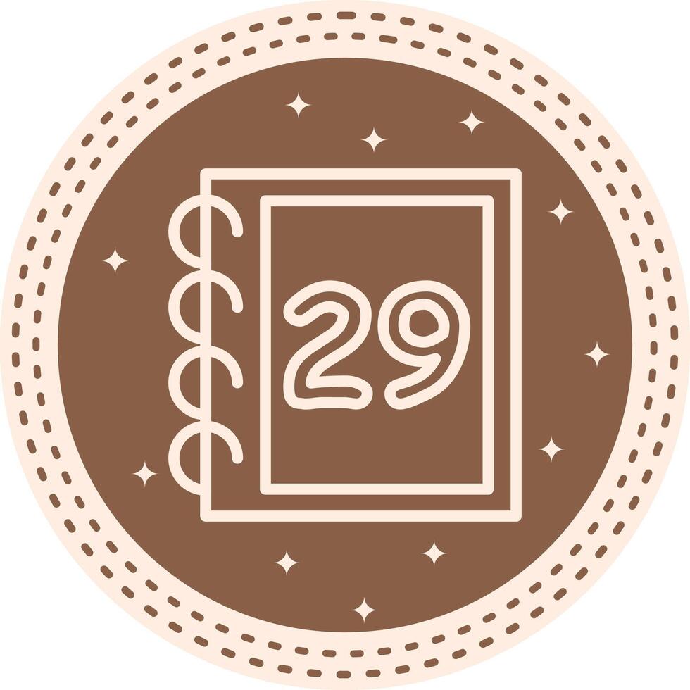 Math Twenty Nine Clean User Experience Element vector