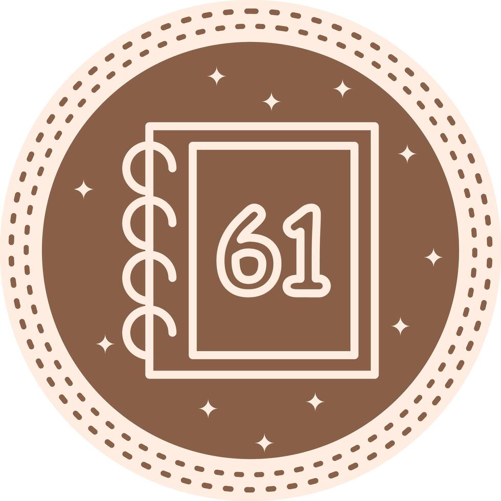 Math Sixty One Detailed Abstract Graphic Layout vector