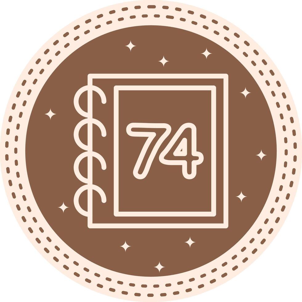 Math Seventy Four Geometric UI Graphic Layout vector