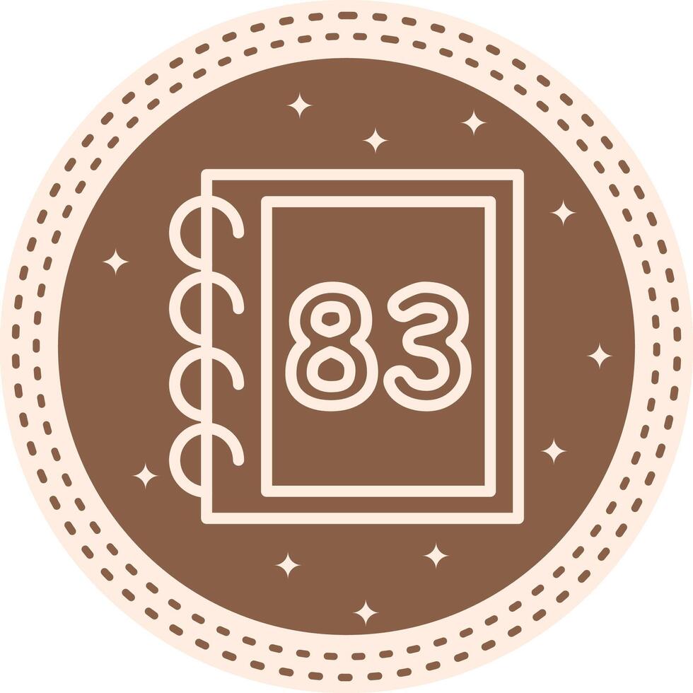 Math Eighty Three Distinct Visual Symbol Form vector