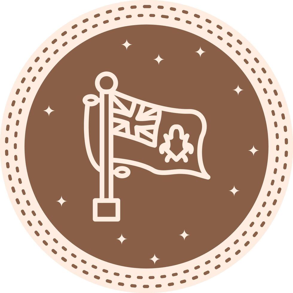 Flag Bermuda Dynamic Mobile App Graphic vector