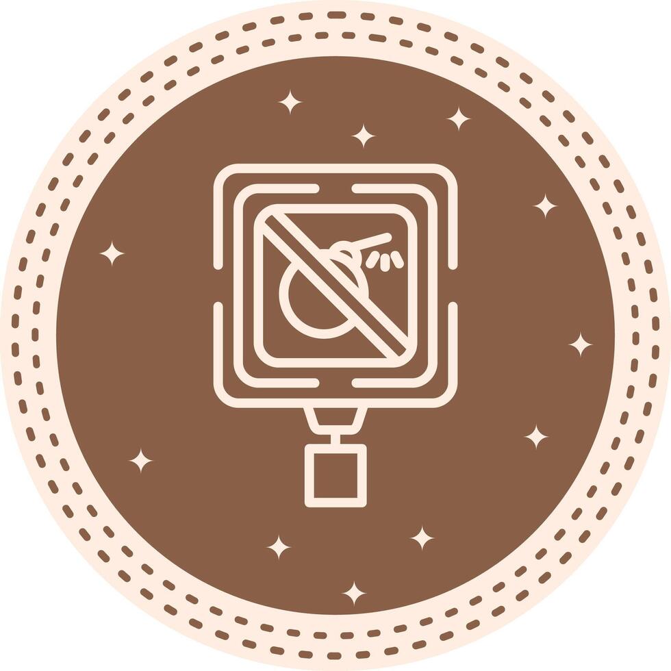 No Explosives Structured UI Layout vector