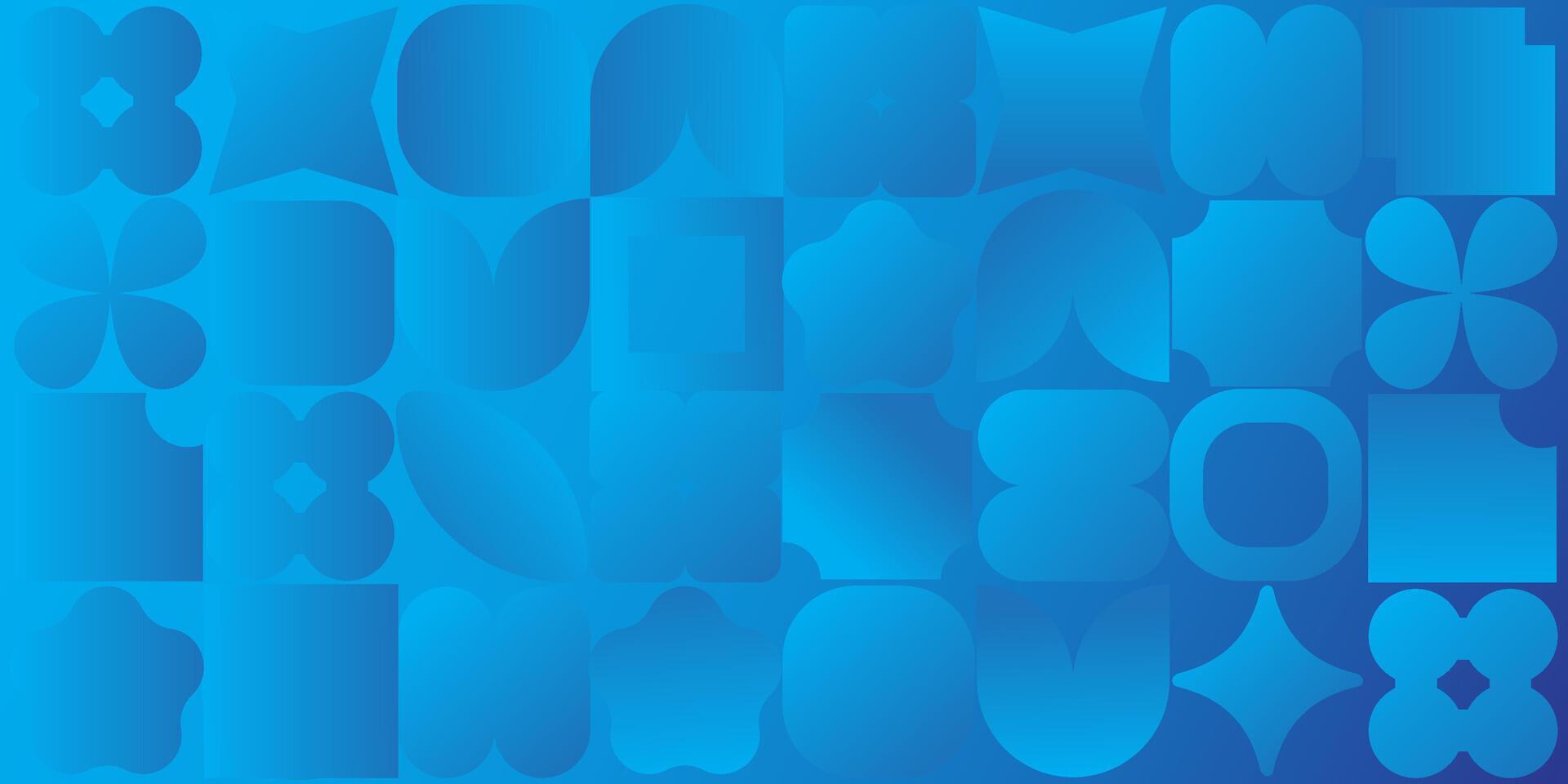 Geometric background in Swiss style. Abstract shapes. vector