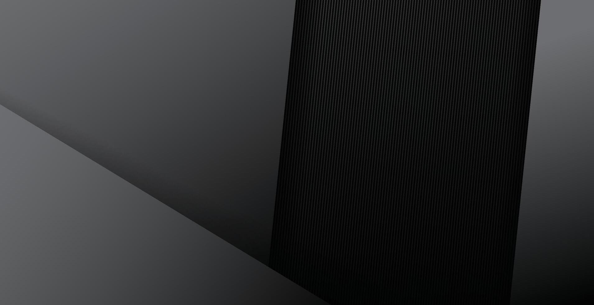 Dark Abstract Background with Overlapping Geometric Shapes and Vertical Textured Panel vector