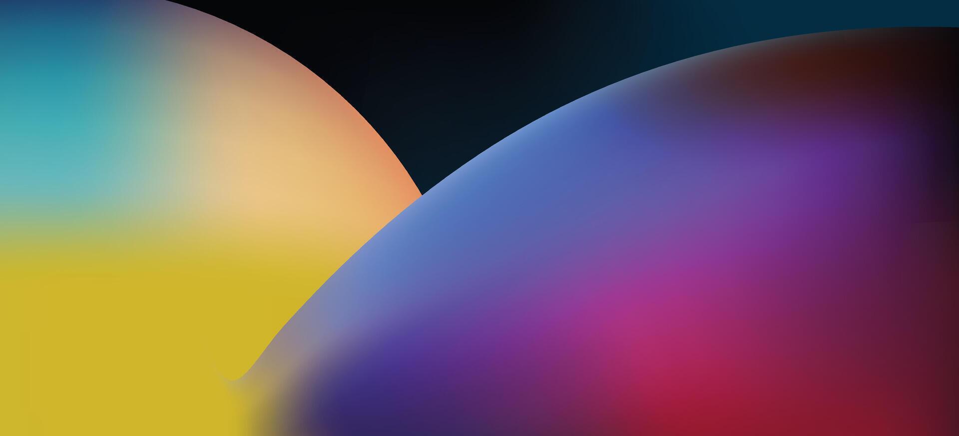 3d abstract background with colorful curves and gradients illuminating a serene and artistic atmosphere vector